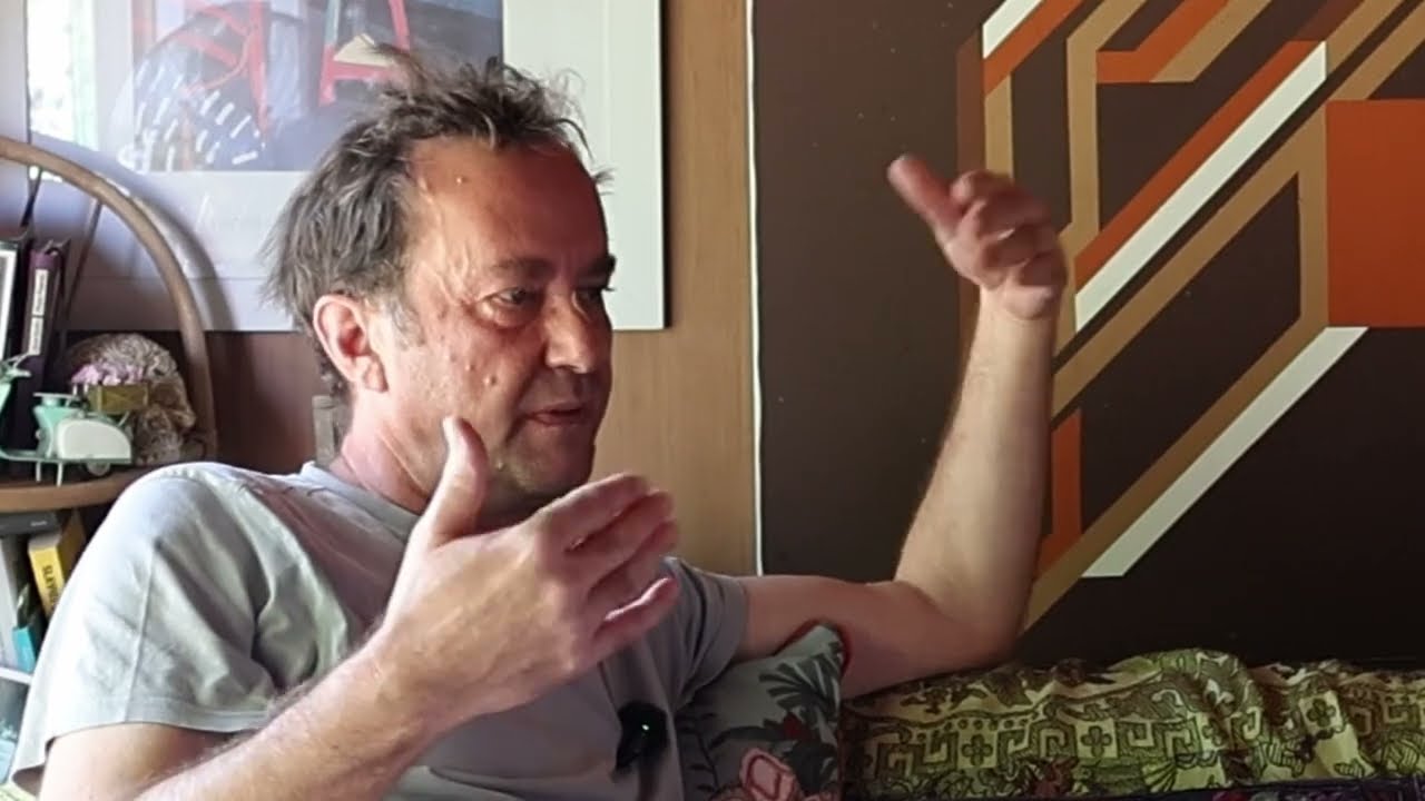 Marcos Giralt Torrente en la entrevista con César Wonenburger