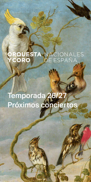 Orquesta y Coro Nacionales de España. Temporada 26/27: próximos conciertos